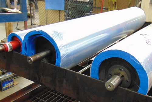 Food Grade, Applicator, Printing, Embossing Rollers and More from The Roller Company located in Savage, MN. The Roller Company also offers Rubber Roller Re-covering and Printing Roller Re-covering services.