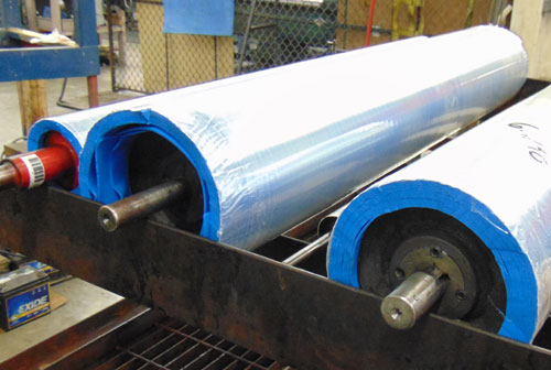 Rubber Roll Coverings, Nip Roll Coverings