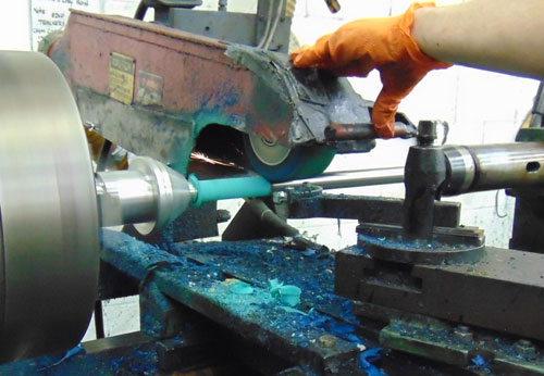 At The Roller Company, we can remove old rubber and then resurface and refurbish your rollers with a new rubber for general and printing applications