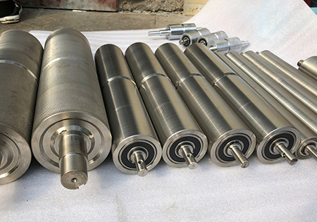 Precision Machined, Custom and Specialty Rollers for a variety of industries and applications designed, manufactured and fabricated by The Roller Company in Savage, MN.